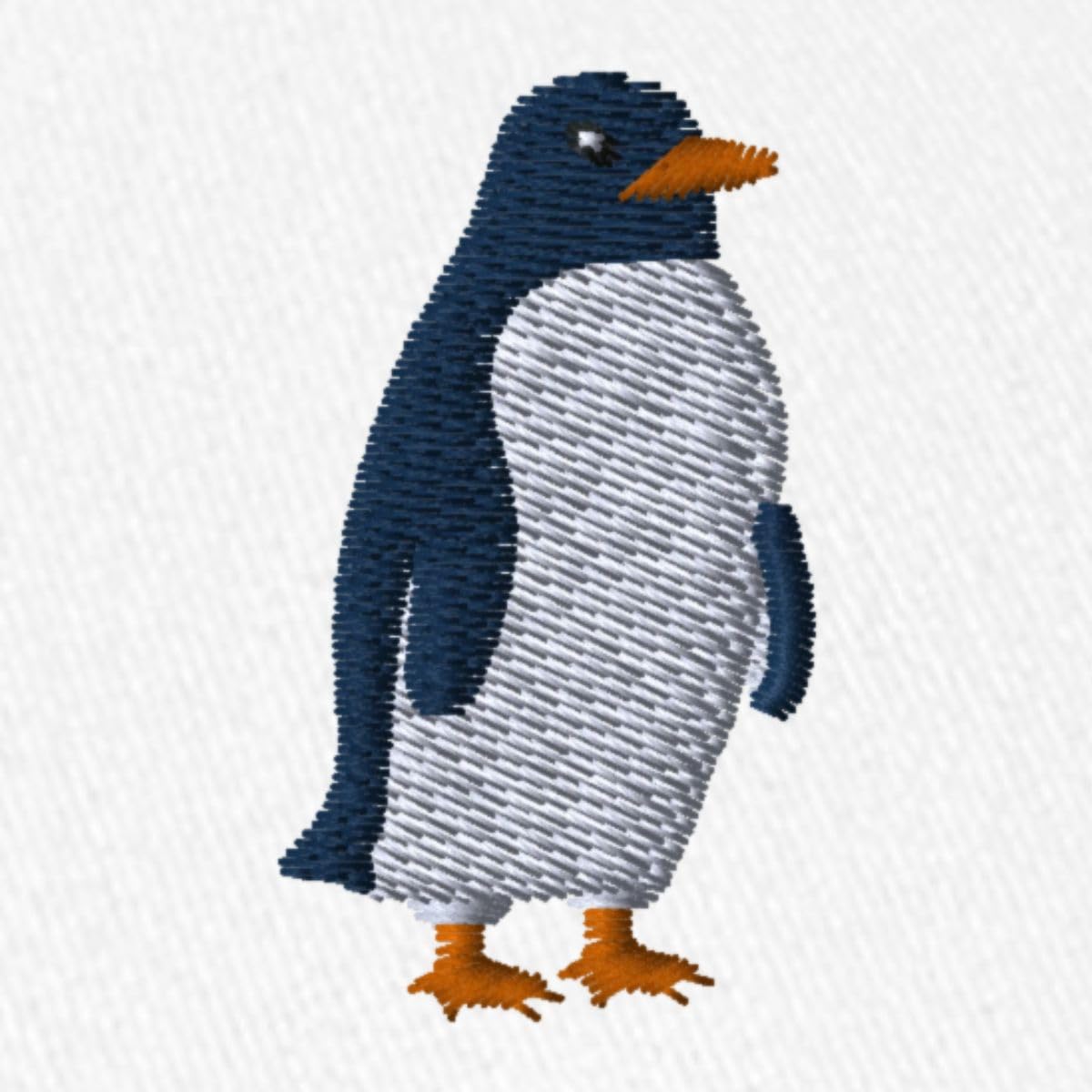 Spreadshirt Kleiner Pinguin Stickerei Flexfit Cap