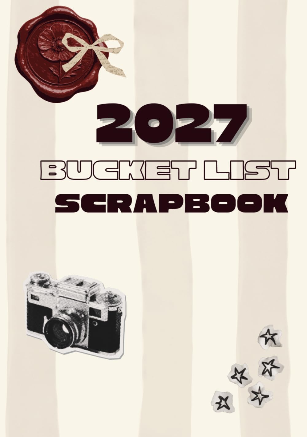 2027 New Years Resolution Journal Vision Board Bucketlist Book Journal Scrapbook: A bucketlist book for your New Year’s resolution checklist with ... photos displaying your successful resolution
