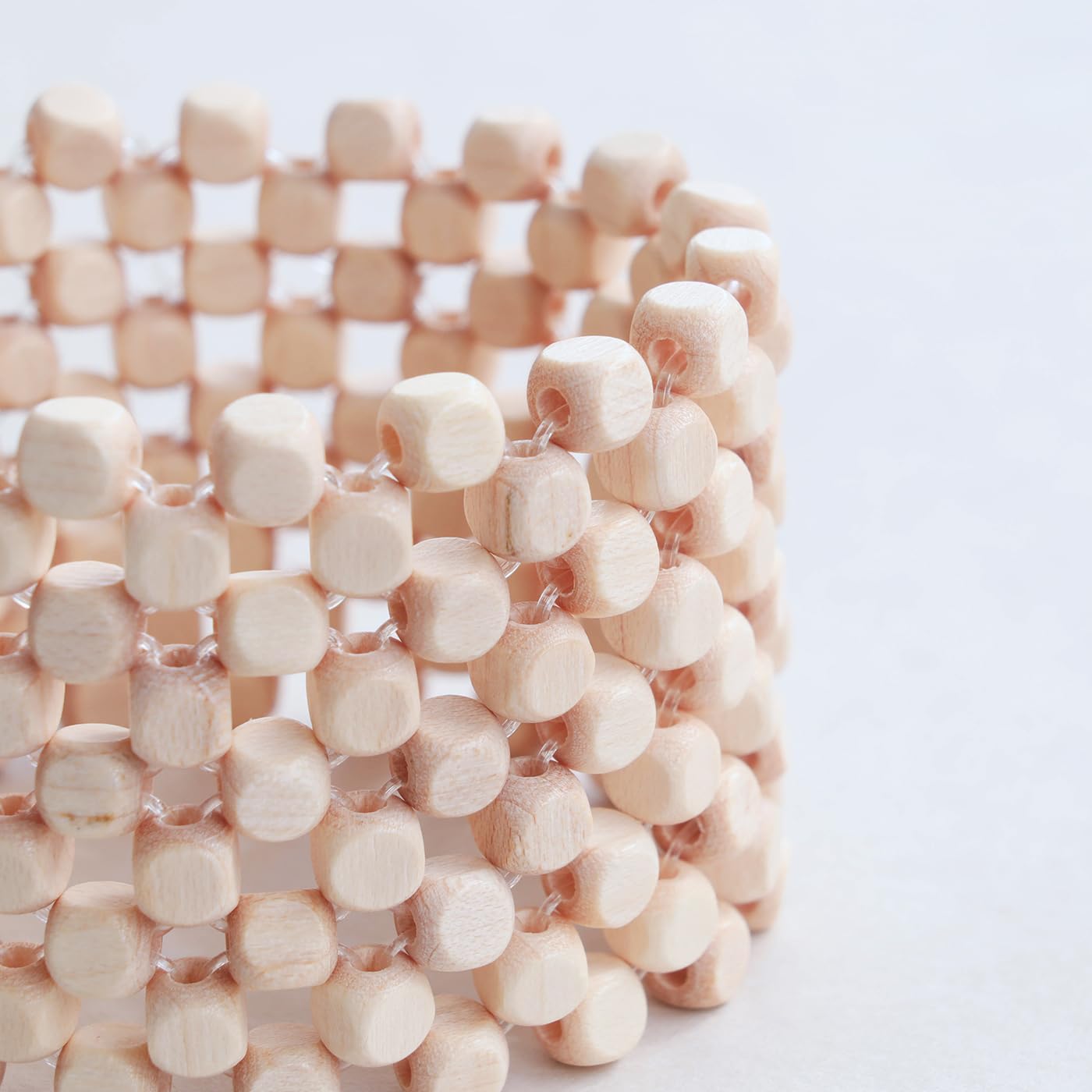 Amazon | MIYUKI（ミユキ） MOKUMOKUウッドビーズ ブレスレット