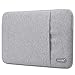 Lacdo 13.3 Inch Water Repellent Laptop Sleeve Computer Case for 13" Old MacBook Air/MacBook Pro Retina 2012-2015/12.9 ipad Pro 2nd, 13.3" HP Asus Dell Acer Chromebook Ultrabook Notebook Bag, Gray