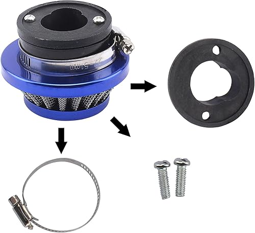 Miniatura 9 de Carburador para motor de 43cc - 47cc 49cc 2 tiempos Mini Moto ATV Quad Go Kart ciclomotor cortador de cepillo Minimoto X1 X2 X6 X8 Pocket Dirt