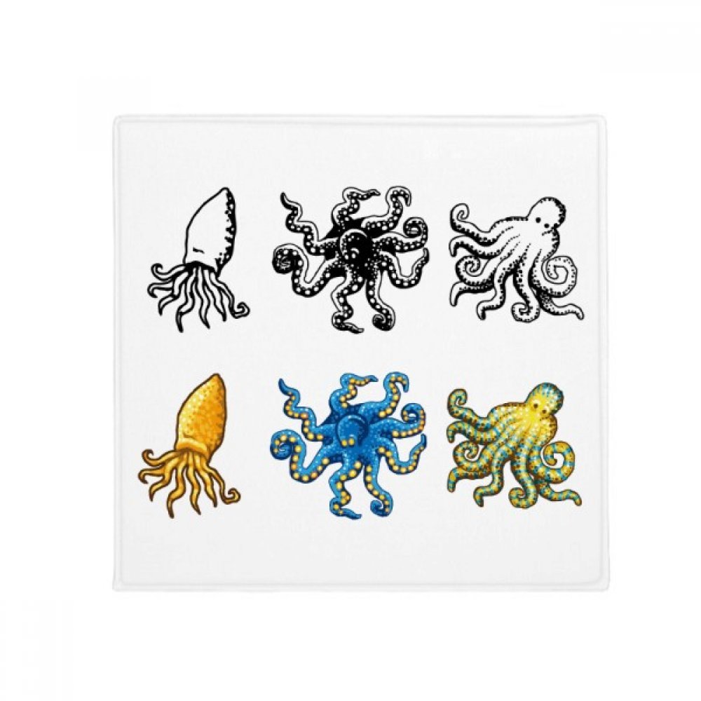 Tapis la vie marine avec pieuvre 50x50cm idéal pour décorer la cuisine et le salon