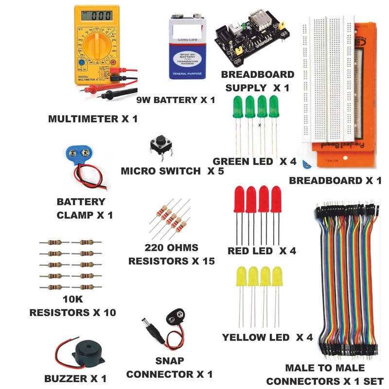 generic 8in1 Beginners Digital Logic Gates DIY Kit - Image 3