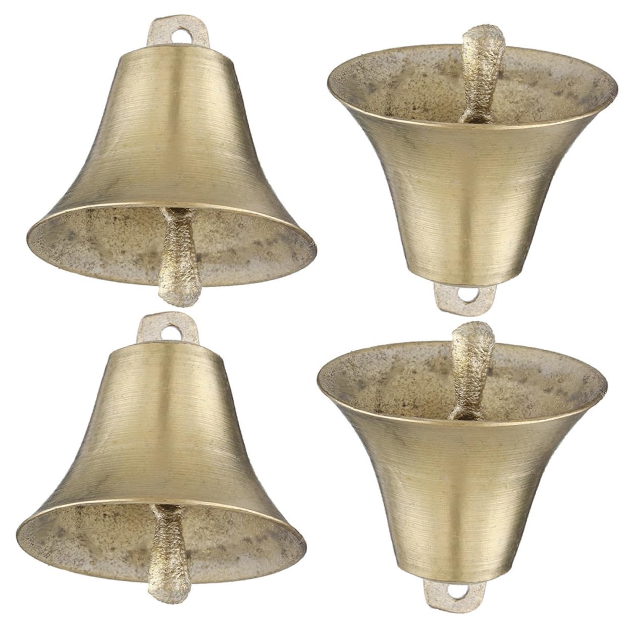 Cloche pour animaux par 12 : lot de cloches de pâturage pour vaches