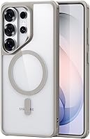 Vista 68 de ESR Serie Cloud Funda para iPhone 15 Pro con MagSafe, soporta carga magnética, delgada, de silicona líquida, absorción de golpes, protección