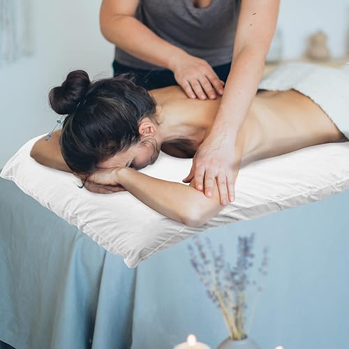 Miniatura 7 de Healifty Sábanas de masaje desechables Sábanas de cama faciales Sábanas de cama para mesa de masaje, cubierta de mesa de masaje, cubierta de cama de