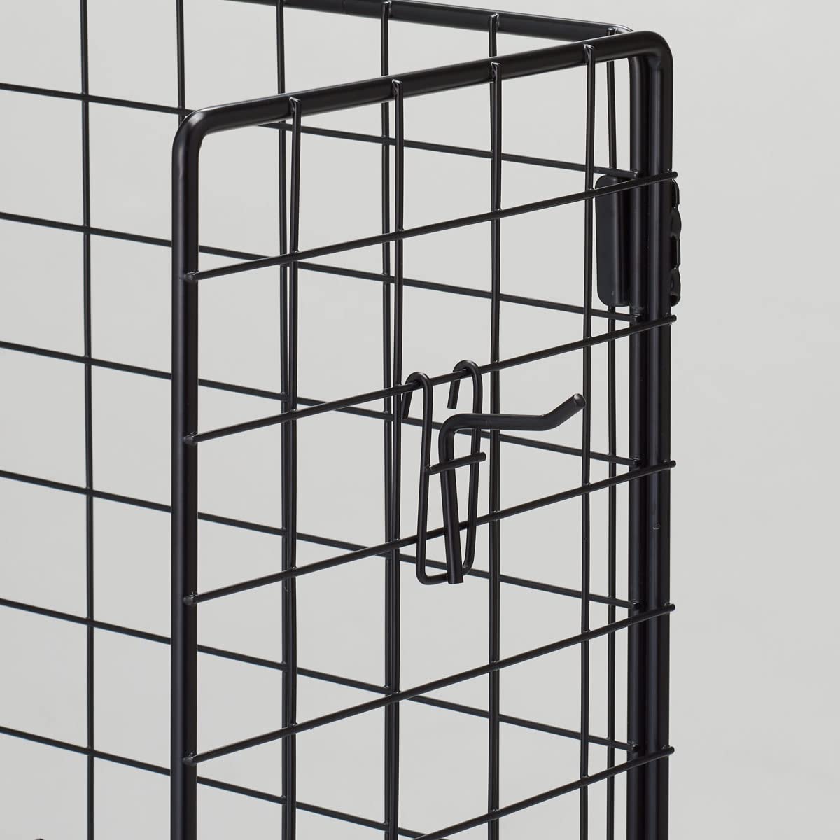 Amazon | 小型ネットラック 幅35×奥行25×高さ105.5cm 黒 【 メッシュ Amazon | 小型ネットラック 幅35×奥行25×高さ105.5cm 黒 【 メッシュ