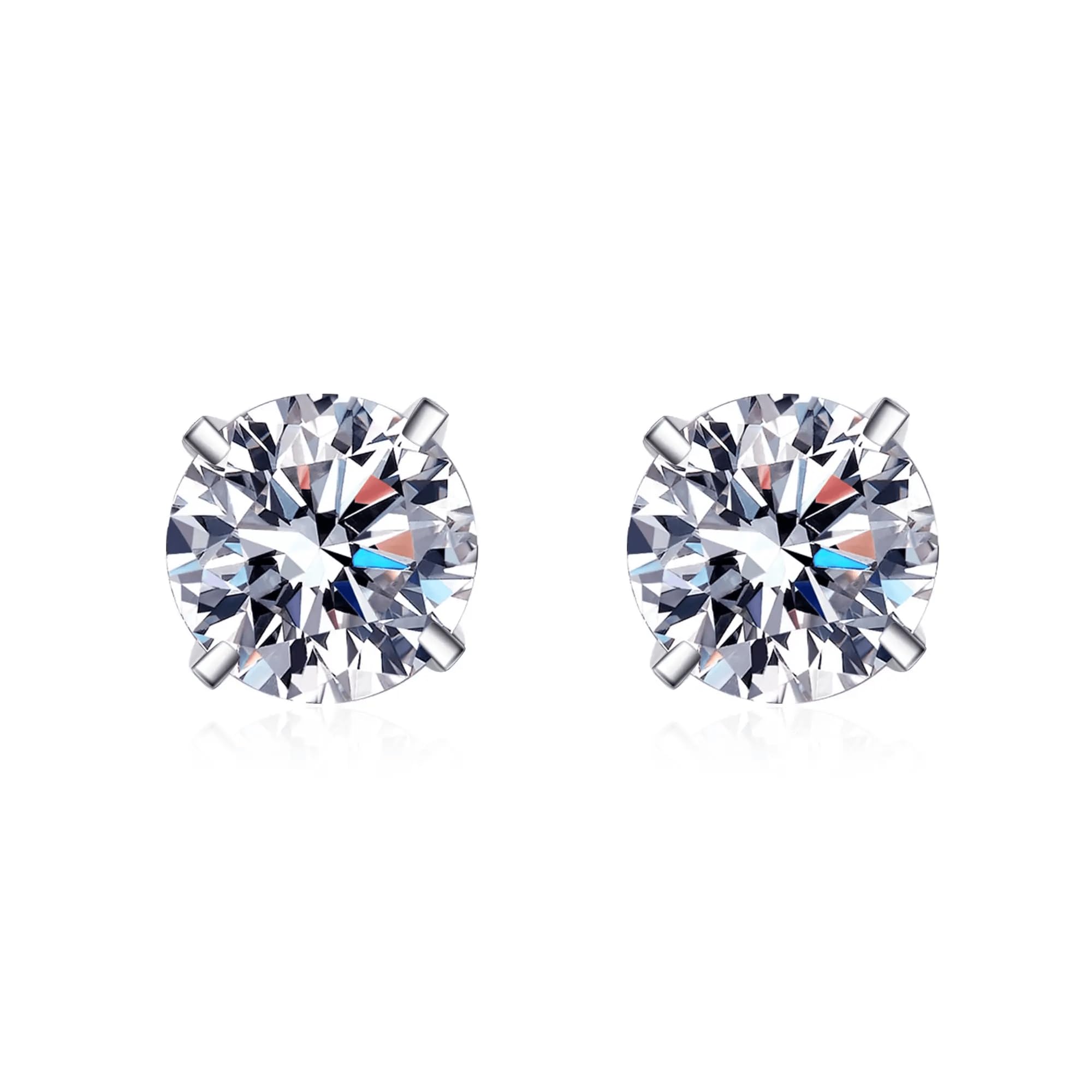 See full amazon price history chart for 0.6-4 ct/pair 925 Sterling Silver Moissanite Stud Earrings, DF Color Brilliant Round Cut; Push Back for Women & Men; GRA Certified (0.6 ct/pair) 0.6-4 ct/pair 925 Sterling Silver Moissanite Stud Earrings, DF Color Brilliant Round Cut; Push Back for Women & Men; GRA Certified (0.6 ct/pair) (B0DGQN6XYC) Amazon Price History, Amazon Price Tracker