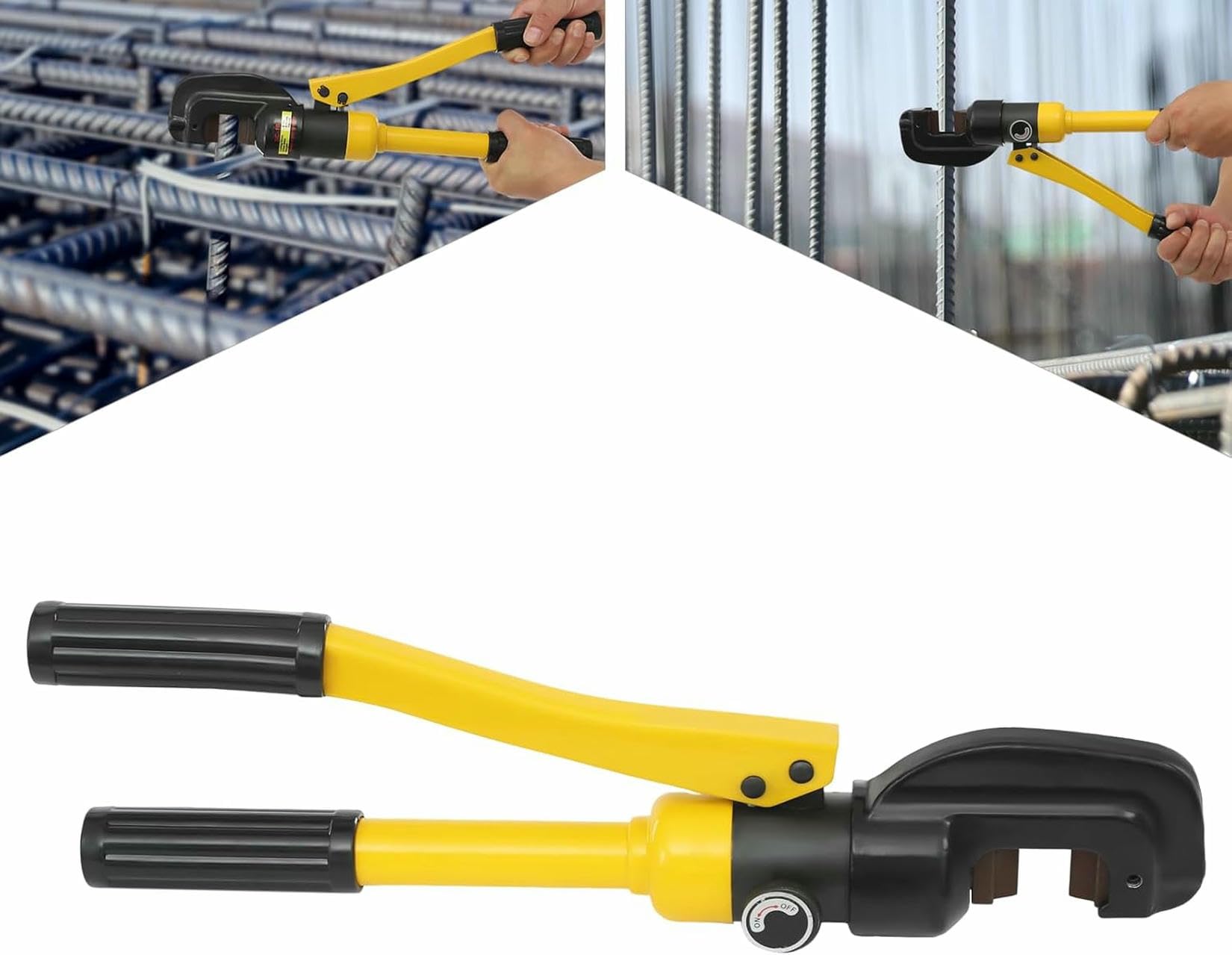 8T RECARE HIDRÁULICA PLAJA, Cortadores De Pernos De Servicio Pesado Portátiles Con Caja, Cortador De Barras Hidráulico De Mano, Herramienta De Corte Para La Construcción, Electricidad, Electricidad