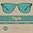 PURPLE CANYON Aqua Color Therapy Glasses for Chakra Healing, Chromotherapy, and Mood