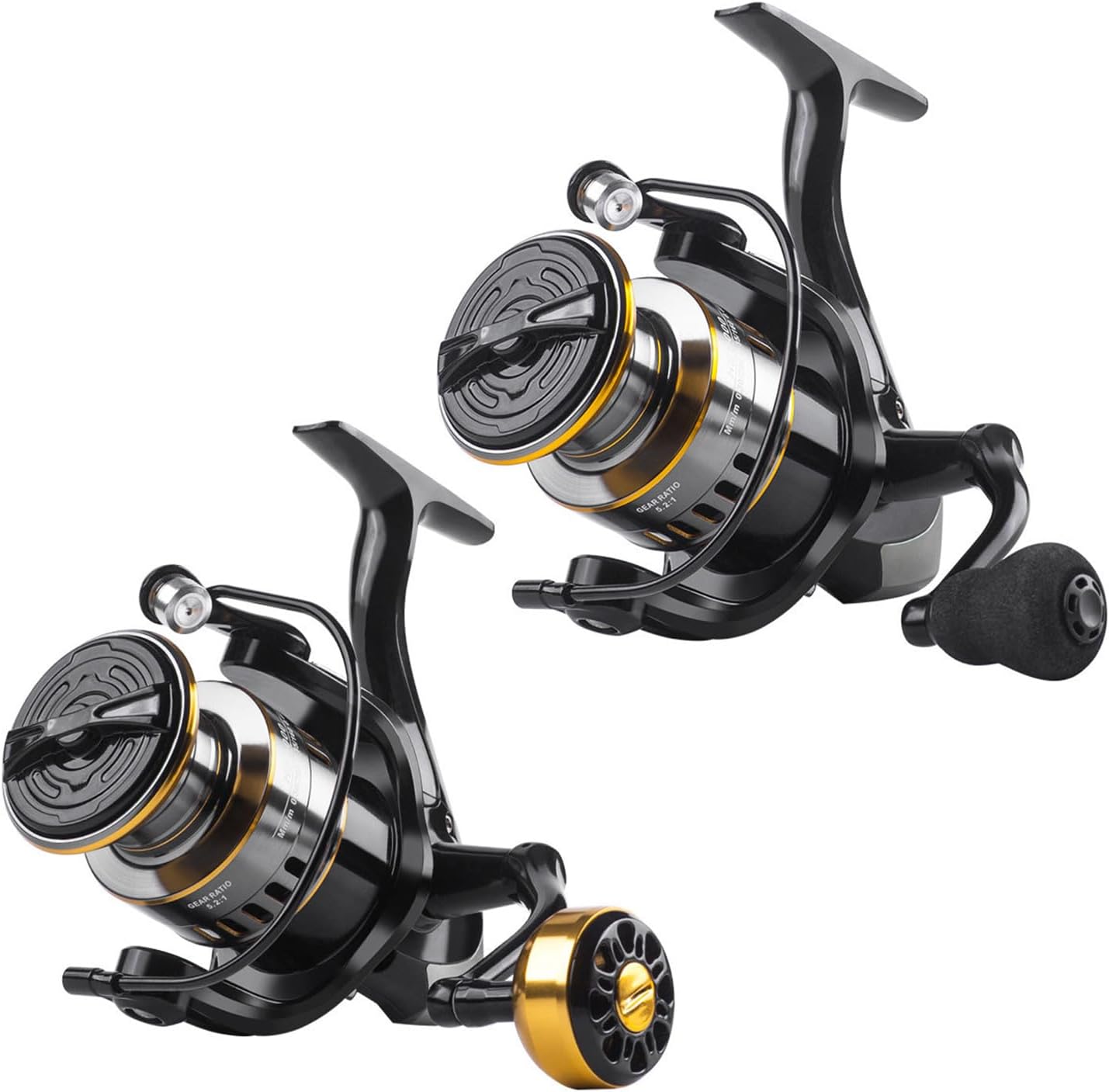 スピニングリール 5000番 ショアジギング ねじ 式パワーハンドル