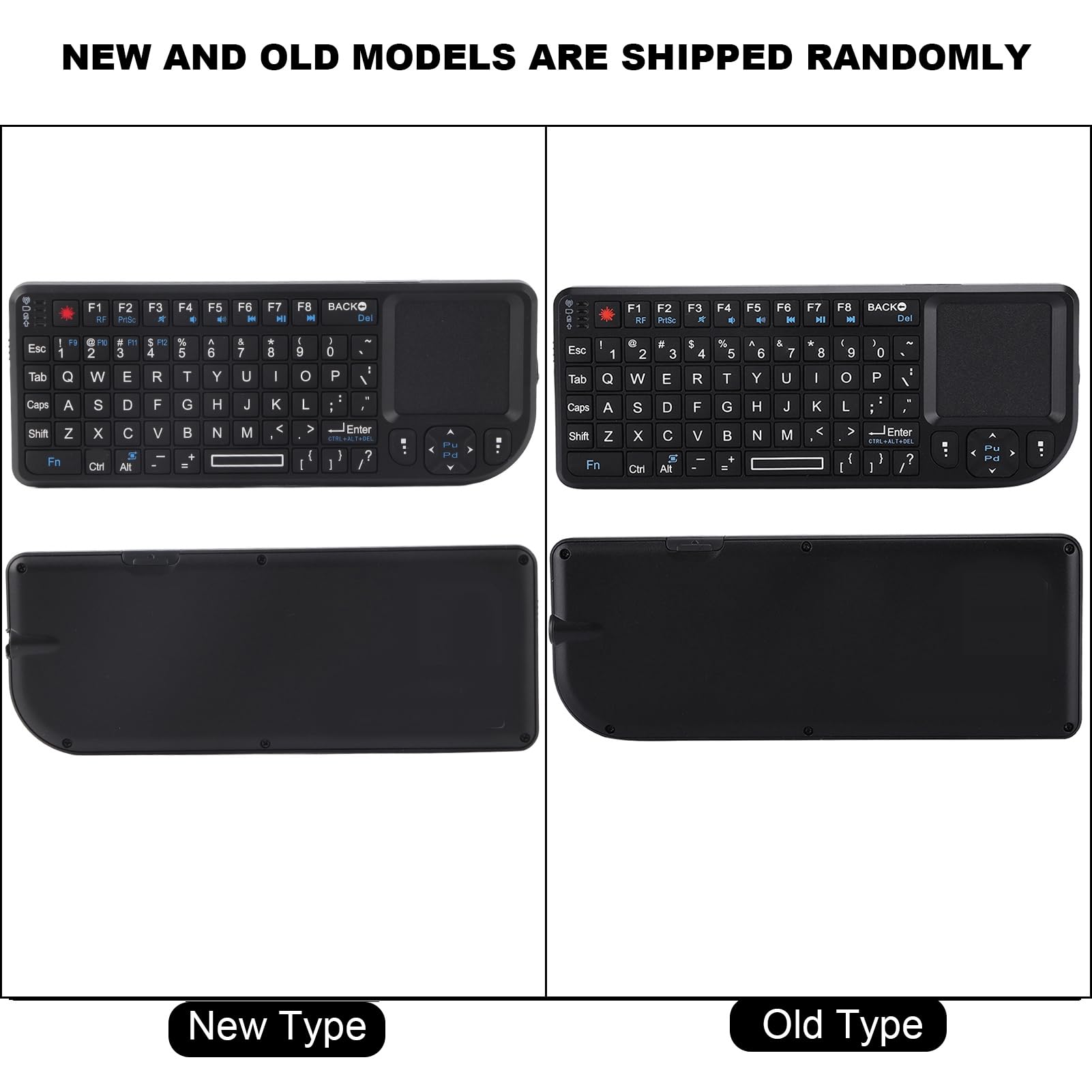 Mini Bezprzewodowa Klawiatura Bezprzewodowa i Myszy Touchpad Myszy, Ultra Cienki Klawiatura USB dla dla 360
