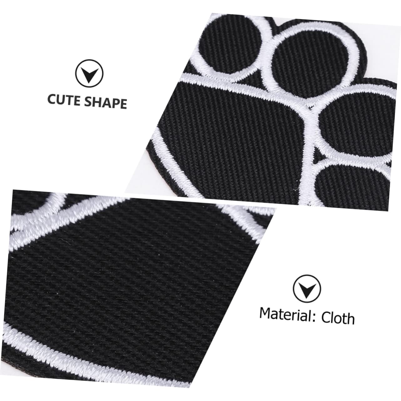 STOBOK 75piezas Parches Bordados De De Para Aplicar Ropa Chaquetas y Sombreros Parche De Para y Reparar