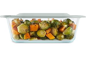 Pyrex Deep Glass Baking Dish with Lid. Wake Up Your Kitchen Routine!