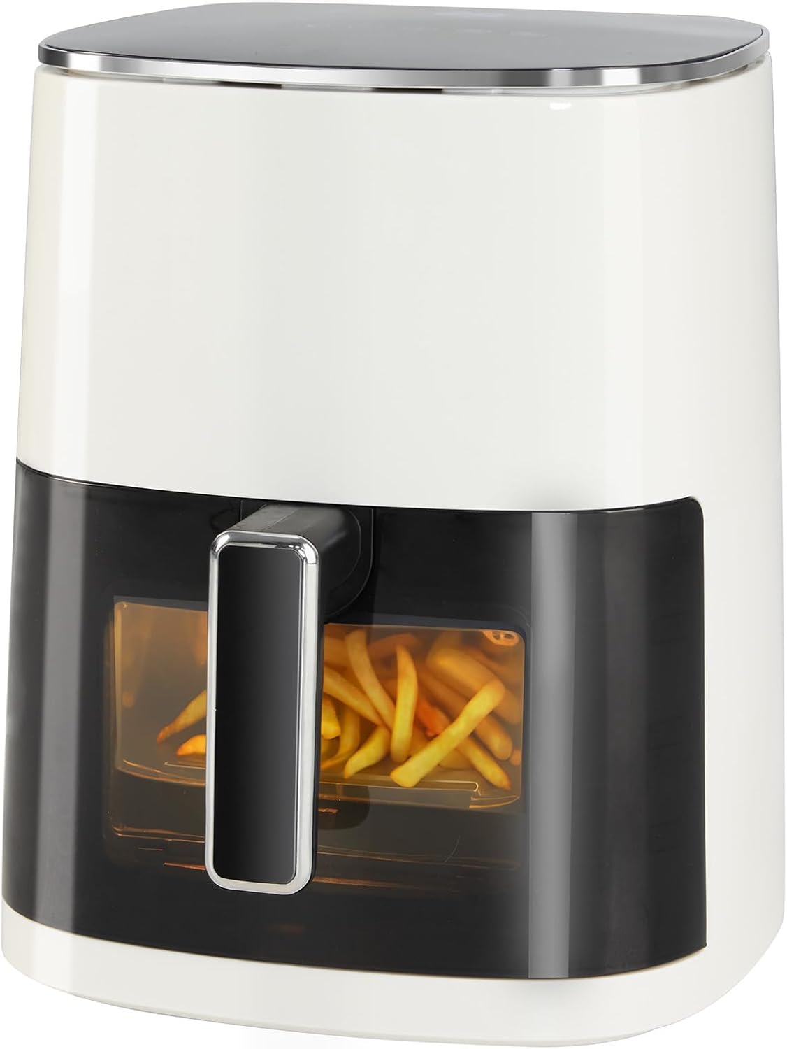 OLIXIS Air Fryer 6 Quart with Window Square Air Fryer 12-in-1 Air Fry, Roast, Reheat, Dehydrate, Bake, Steam, Fries, Custard, Chicken, Wings, Sea Food, Vegetabels,400F, White OLIXIS Air Fryer 6 Quart with Window Square Air Fryer 12-in-1 Air Fry, Roast, Reheat, Dehydrate, Bake, Steam, Fries, Custard, Chicken, Wings, Sea Food, Vegetabels,400F, White