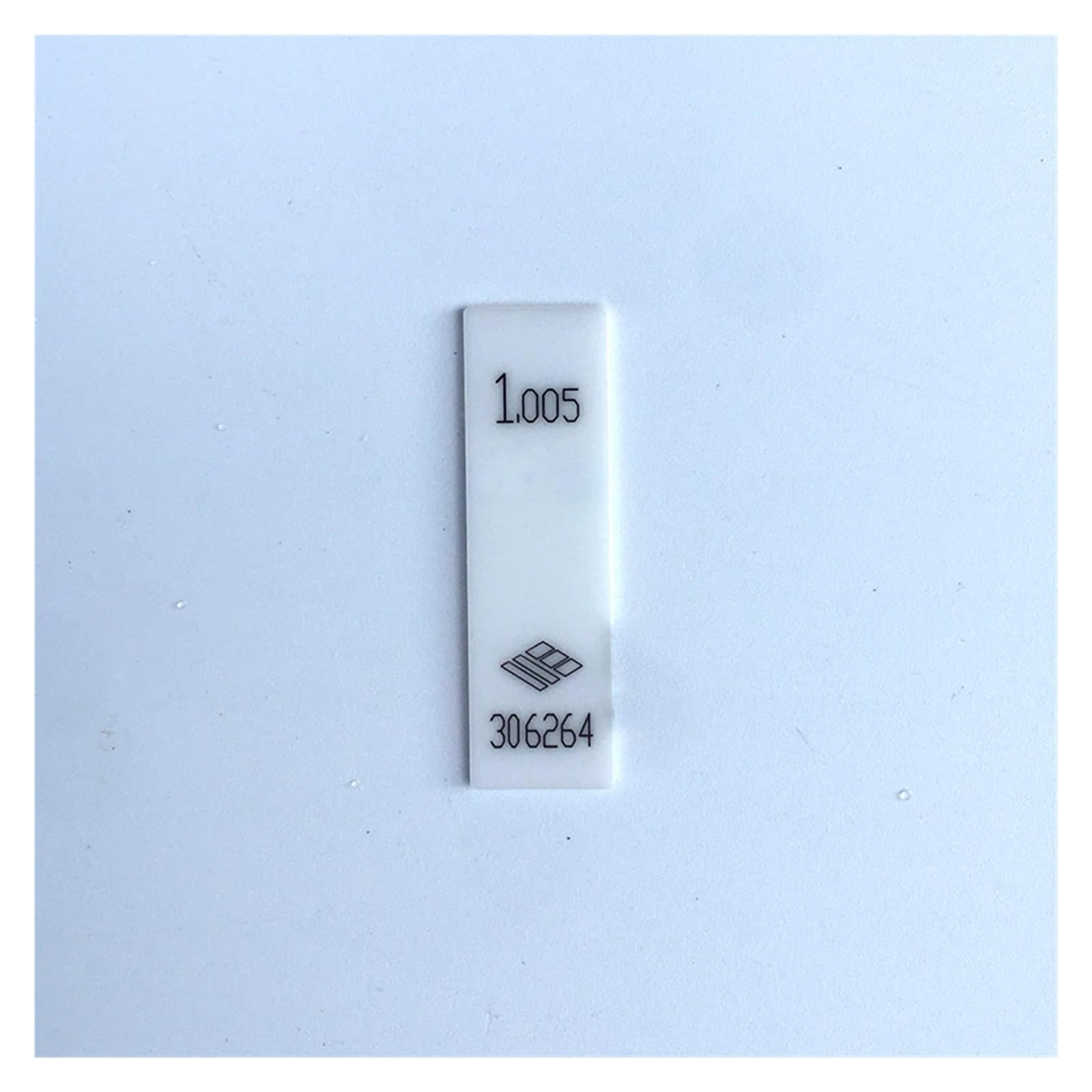 Zestaw płytek wzorcowych, Ceramiczny blok pomiarowy, pojedynczy element, kalibracyjny, suwmiarka mikrometryczna, standardowy do obróbki drewna(1.005mm)