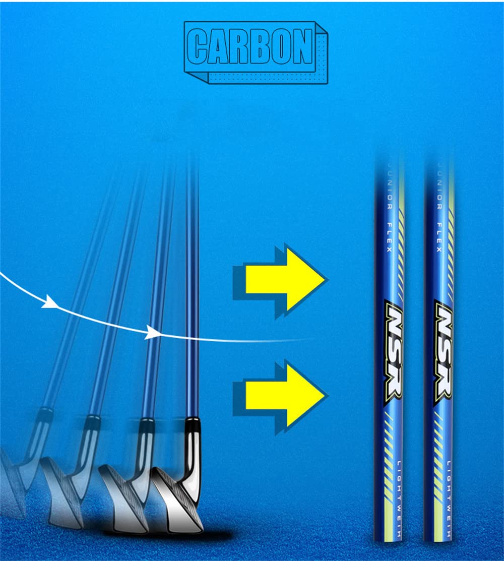 Plancha de Golf para niños # 7 Iron Ultra Light Arbon Shaft