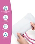FriCARE Pink manuel de pression artérielle pour les étudiants en soins infirmiers - Sphygmomanomètre professionnel pour le cabinet du médecin - Couffet en nylon durable pour BP Surveillance, Cas de transport inclus, Taille universelle pour adultes