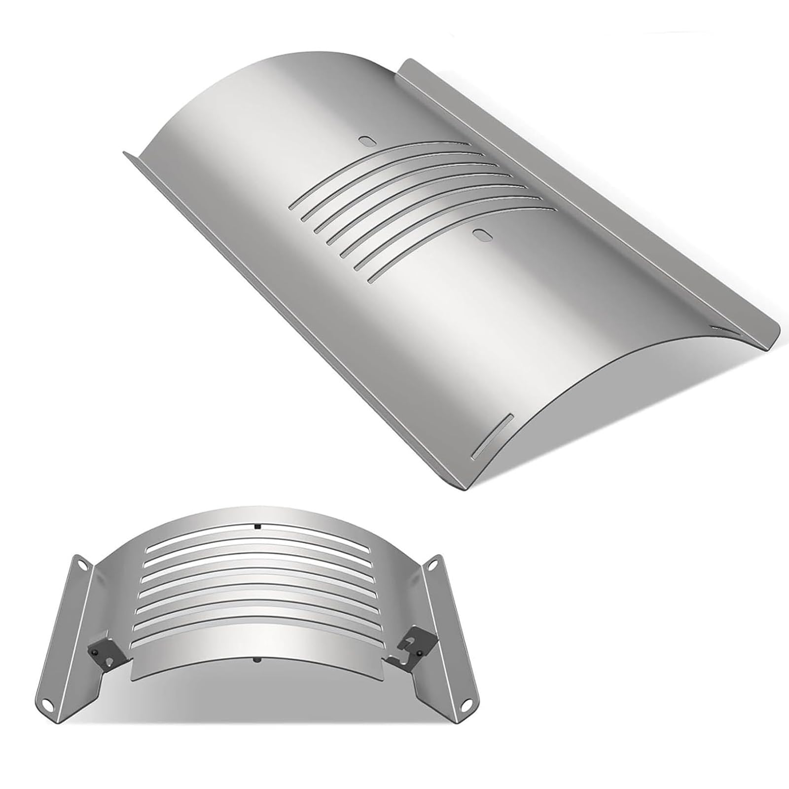 BMMXBI Flame Broiler Slide Cover Bottom Kit, Replacement for Pit Boss Pro 1100 Series Pellet Grill Accessories, for Pit Boss Smoker Grill Replacement Parts PB1100PS1, PB1100PS1-W007