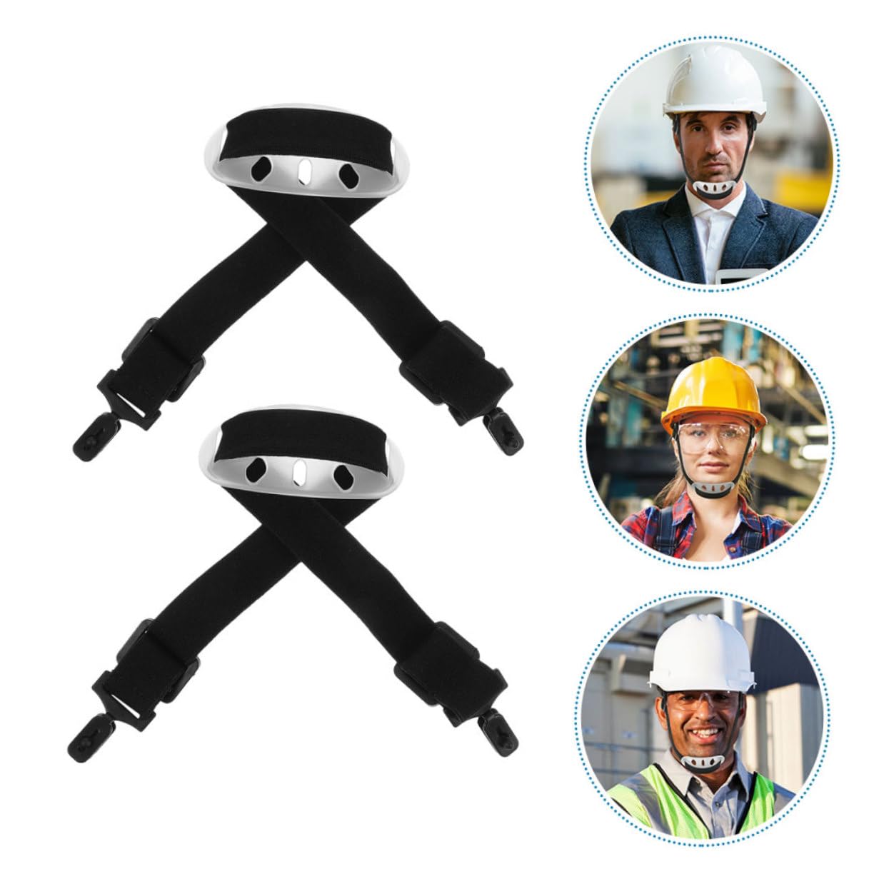DOITOOL 12 Uds Casco Correa para La Barbilla Casco Cinturón para La Barbilla Sombrero Correa para La a as para La a Forro para La a a para La a