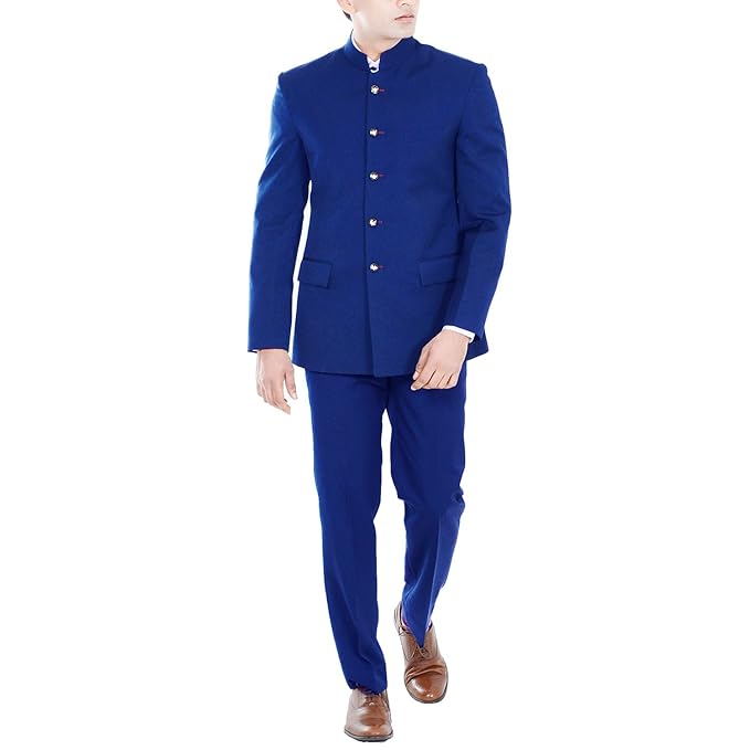 Royal Blue Jodhpuri Suit at Amazon