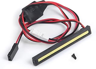 Que-T RC LED Light Bar Roof Light Spotlight Lamp Kit for 1/24 Axial SCX24 90081 Deadbolt Crawler Car