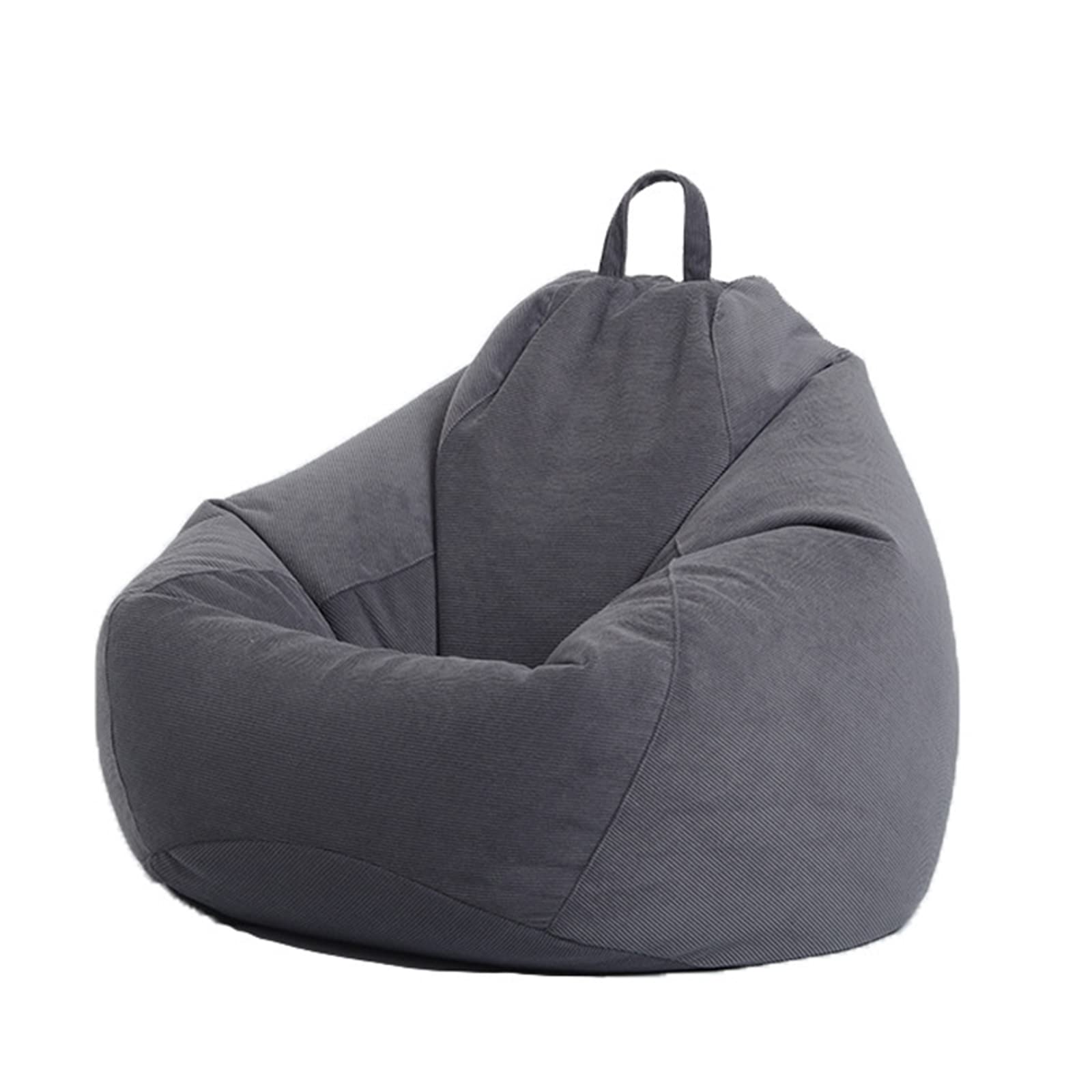Funda de puf pera con cremallera para renovar sillones desgastados de pana