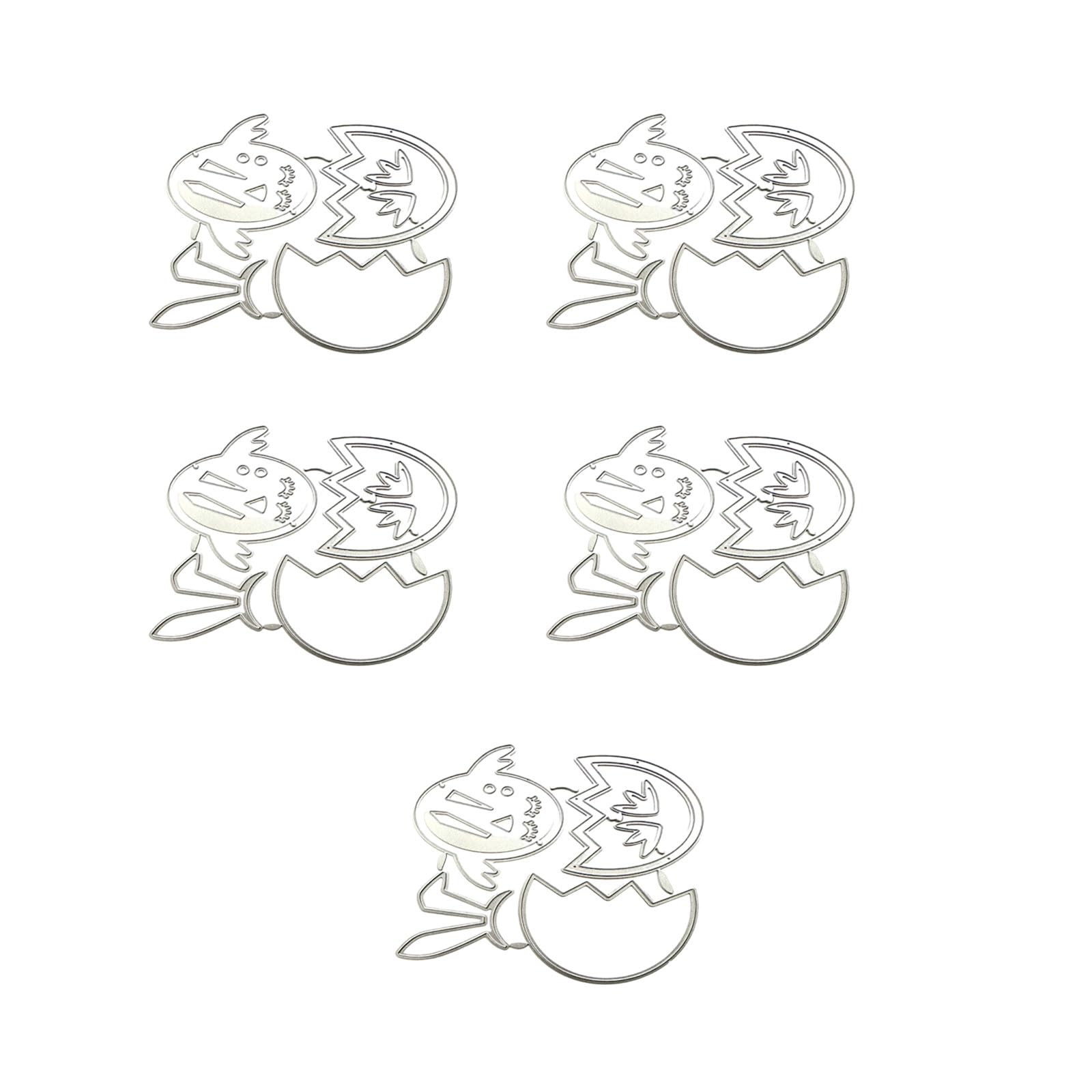 Xinsheinelry 5Pcs Scrapbooking Cutting Dies Carbon Steel Cutting Dies Embossing Die Cut Stencils for Scrapbooking Card Making Carbon Steel Die Cut