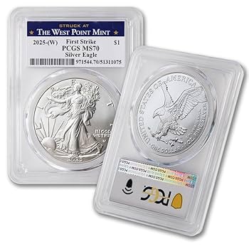 シルバーイーグル1dollar  1oz   PCGS  MS70  2019年 2019 $1 アメリカン シルバー イーグル 1オンス ドル PCGS MS70
