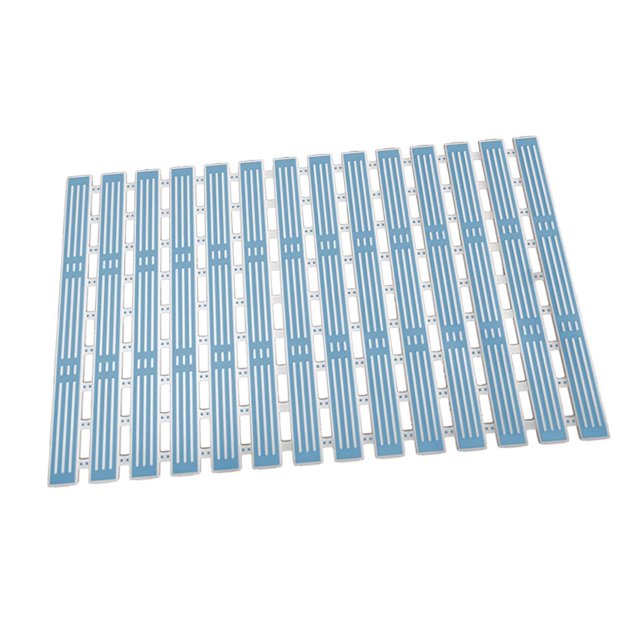 Tapis de bain antidérapant TPE Alipis 68x40 cm avec ventouses de douche
