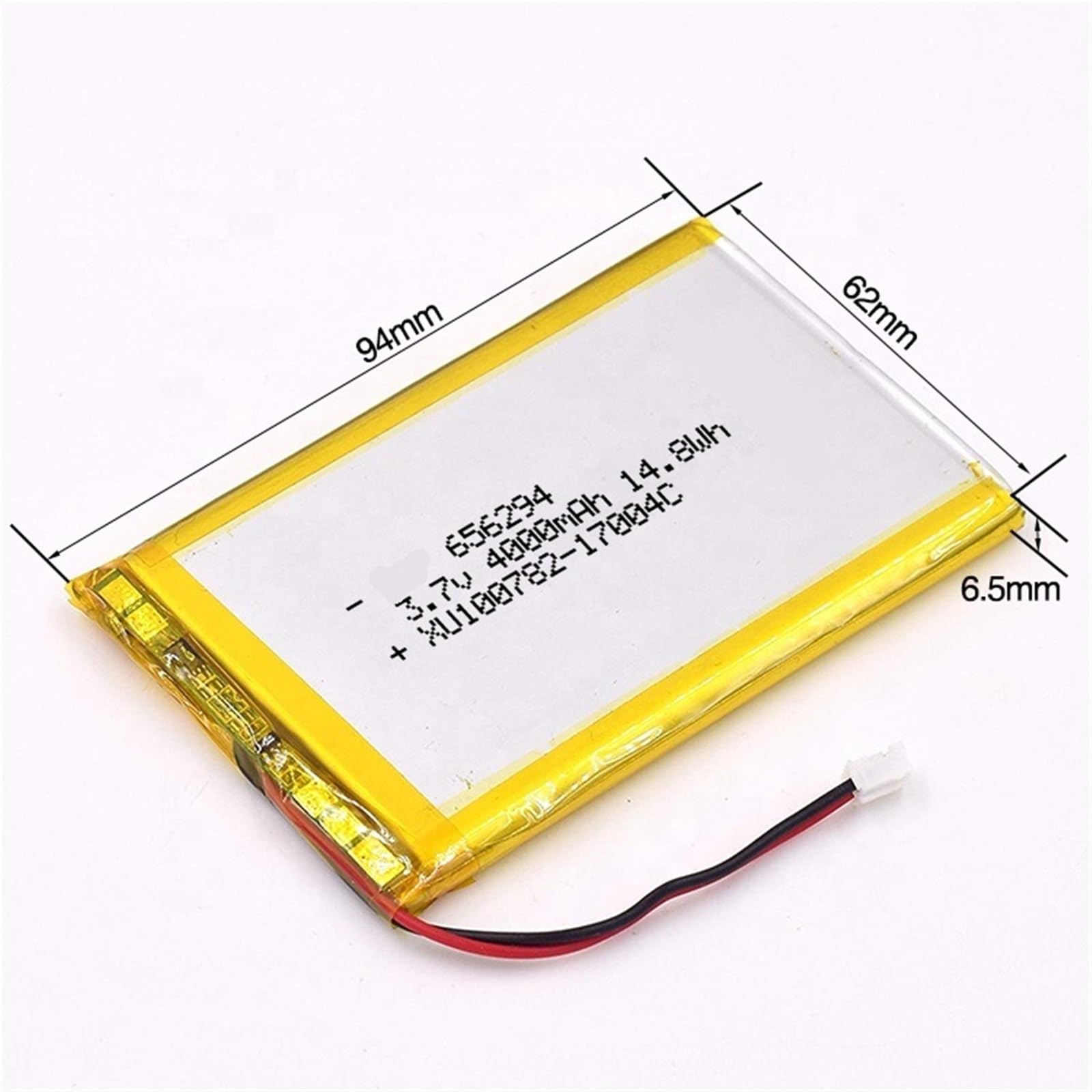 656294 3.7V 4000mAh 1 Unidad
