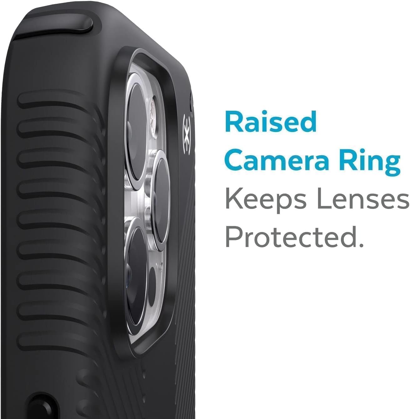 Speck iPhone 15/14/13/16e Case - Built for Drop Protection Grip – for iPhone 15 iPhone 14, 16E, iPhone 13 - Scratch Resistant, Soft Touch, 6.1 Inch Phone Case - Presidio 2 Grip Charcoal Grey/Bronze - Image 2