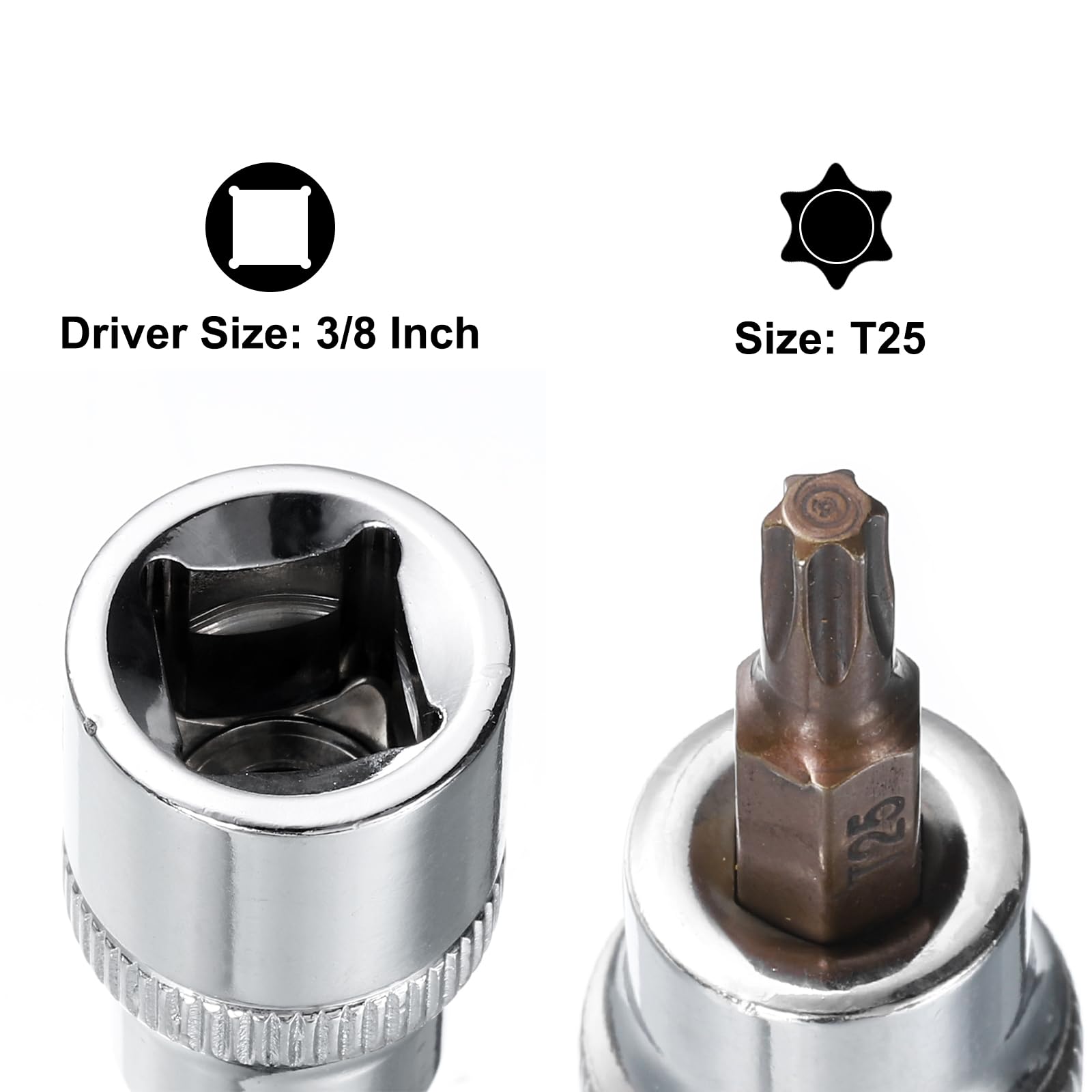 Sunex 315UM 3/8" Drive 15-Mm - Enchufe De Impacto Universal