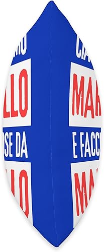 Miniatura 2 de Ciao Sono Faccio Cose Da Marcello Personalizzato - Almohada (18 x 18 pulgadas), multicolor