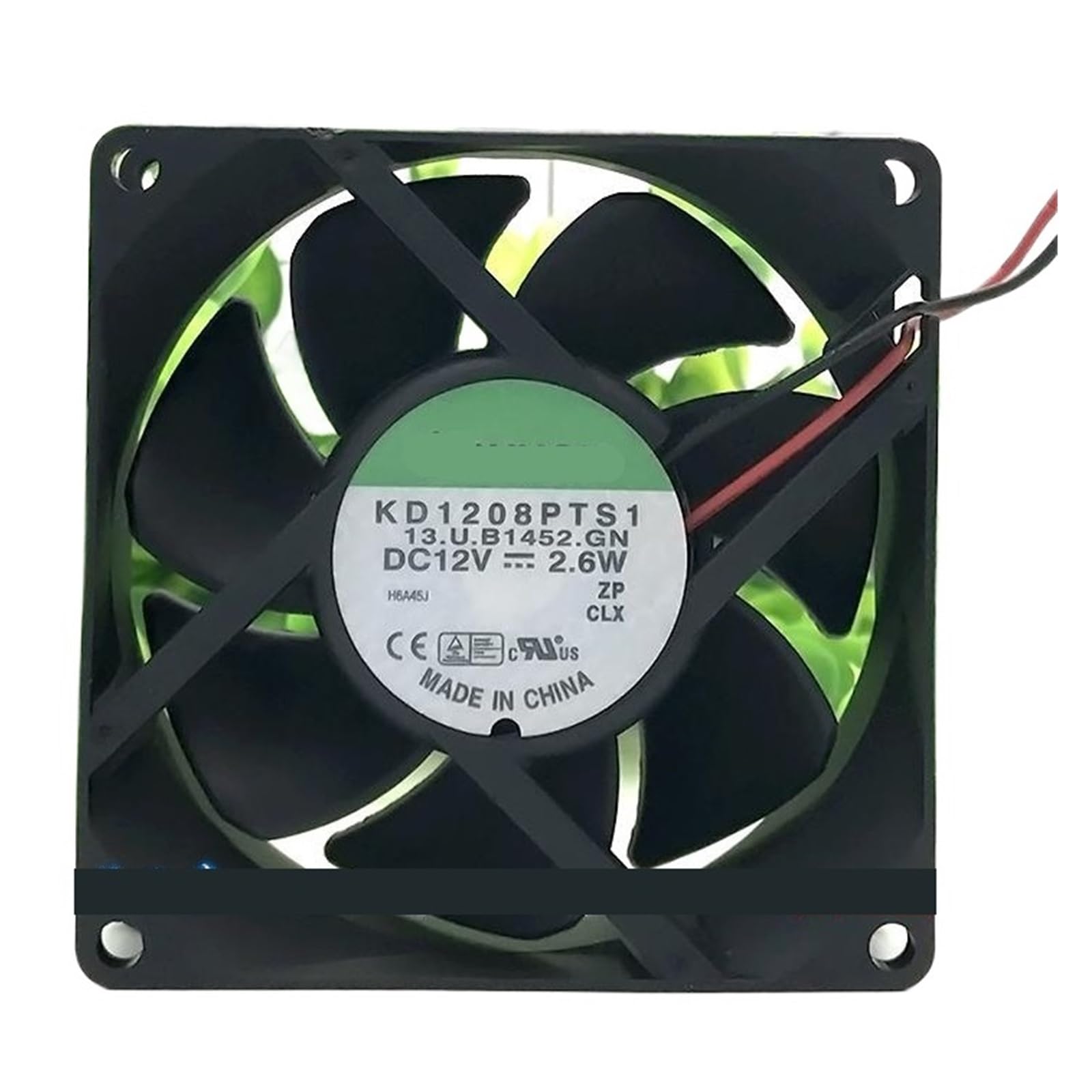 ANERTQUIH KD1208PTS1 12V 2.6W 8025 80 * 25mm Cooling Fan