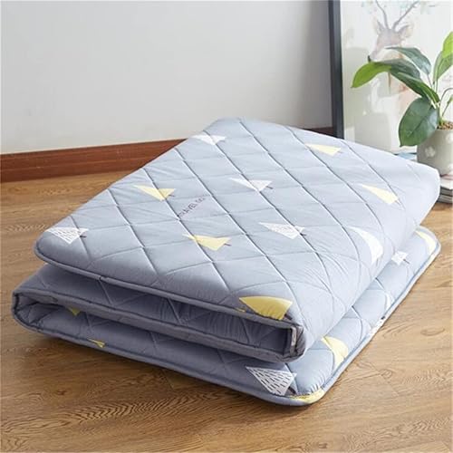 Miniatura 3 de UXZDX - Tapete de tatami japonés cama para dormir colchón plegable para futón cómodo y portátil colchón de invitados color azul tamaño 709 x 787in