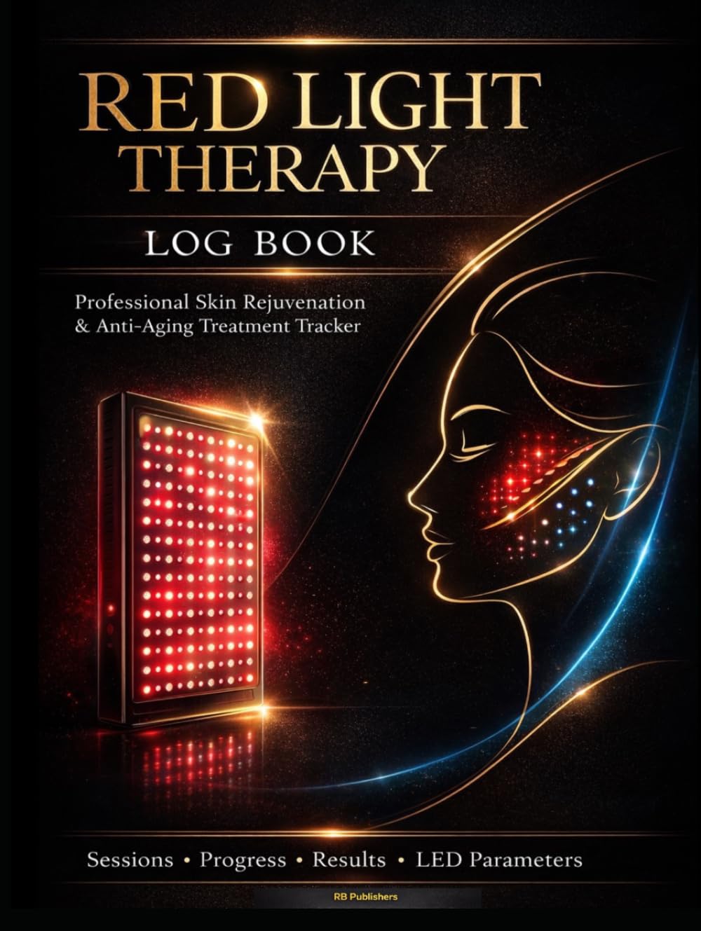 Red Light Log Book: for Skin & Anti-Aging Daily Treatment Tracker for Collagen Boost, Wrinkle Reduction & Facial Rejuvenation Professional LED Therapy Journal | Progress & Results Monitoring      Hardcover – March 17, 2026