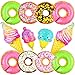 Ice Cream Balloons, 12 PCS Huge 30 Inch Candy Balloons, Ice Cream Party Decorations, Mylar Donut Balloons for Ice Cream Decorations, Donut Balloon for Donut Party Themed Party Supplies