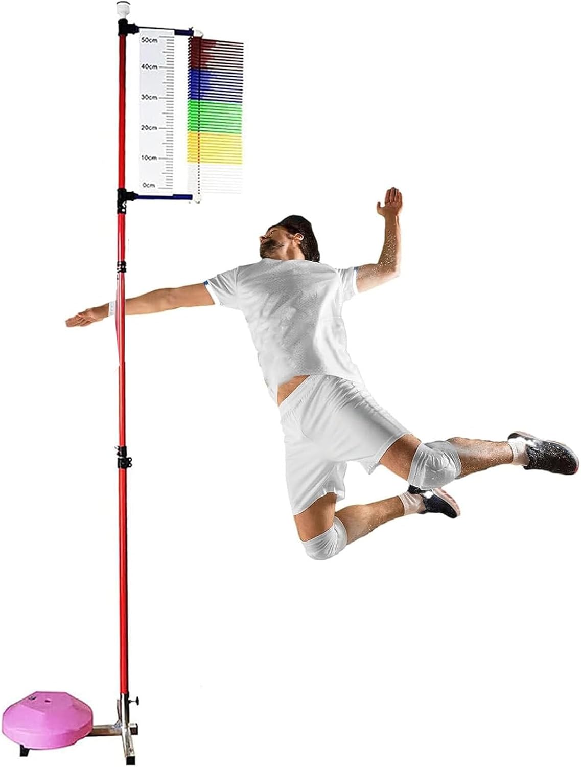 RESKIU 3.911.5ft Vertical Jump Tester with Stable Base
