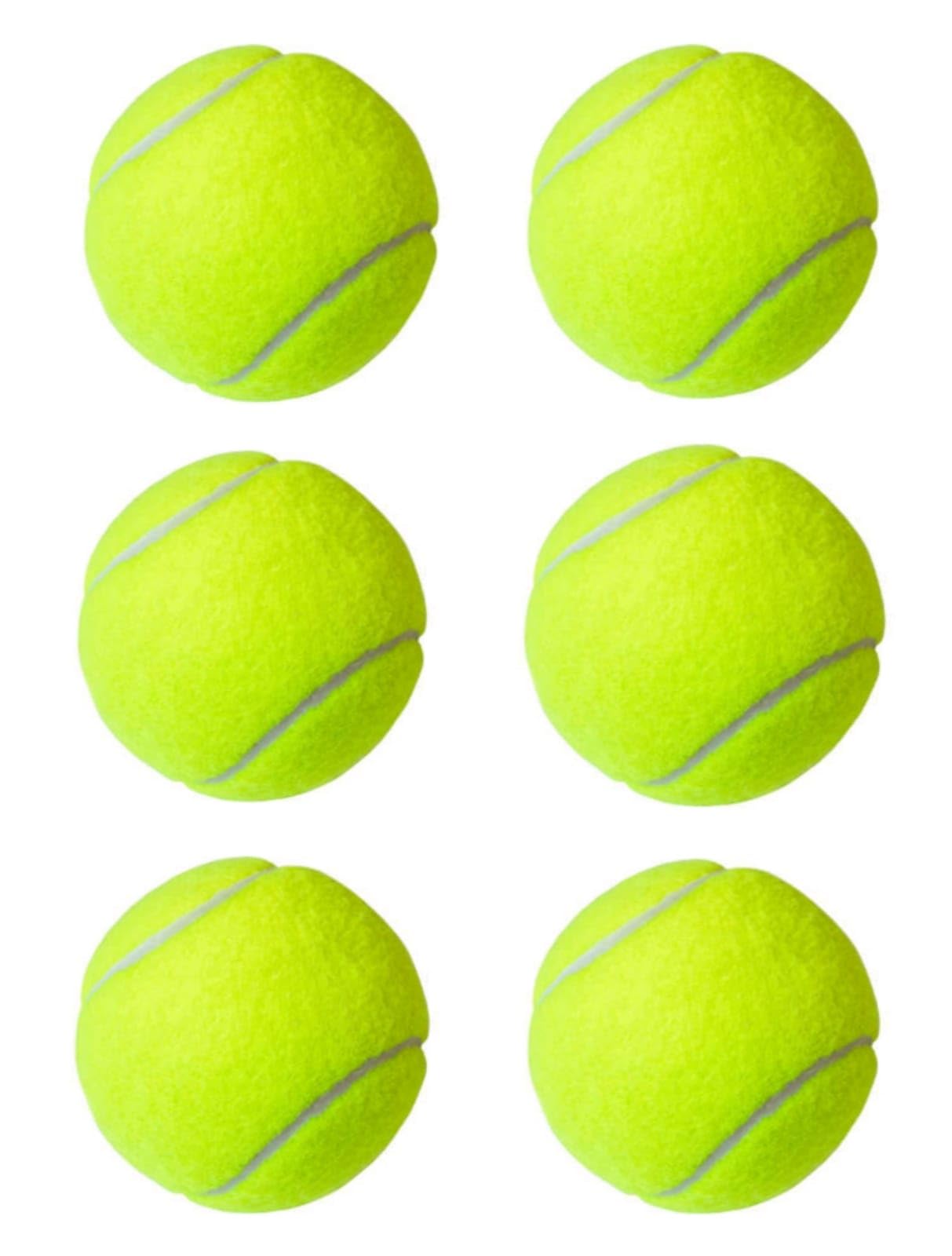 Cricket Tennis Ball Green Light Weight for Over Arm Cricket Tennis Balls | Standard Size Tournament and Home Practise (6 Pcs) (B0CBKNR34W) Amazon Price History, Amazon Price Tracker