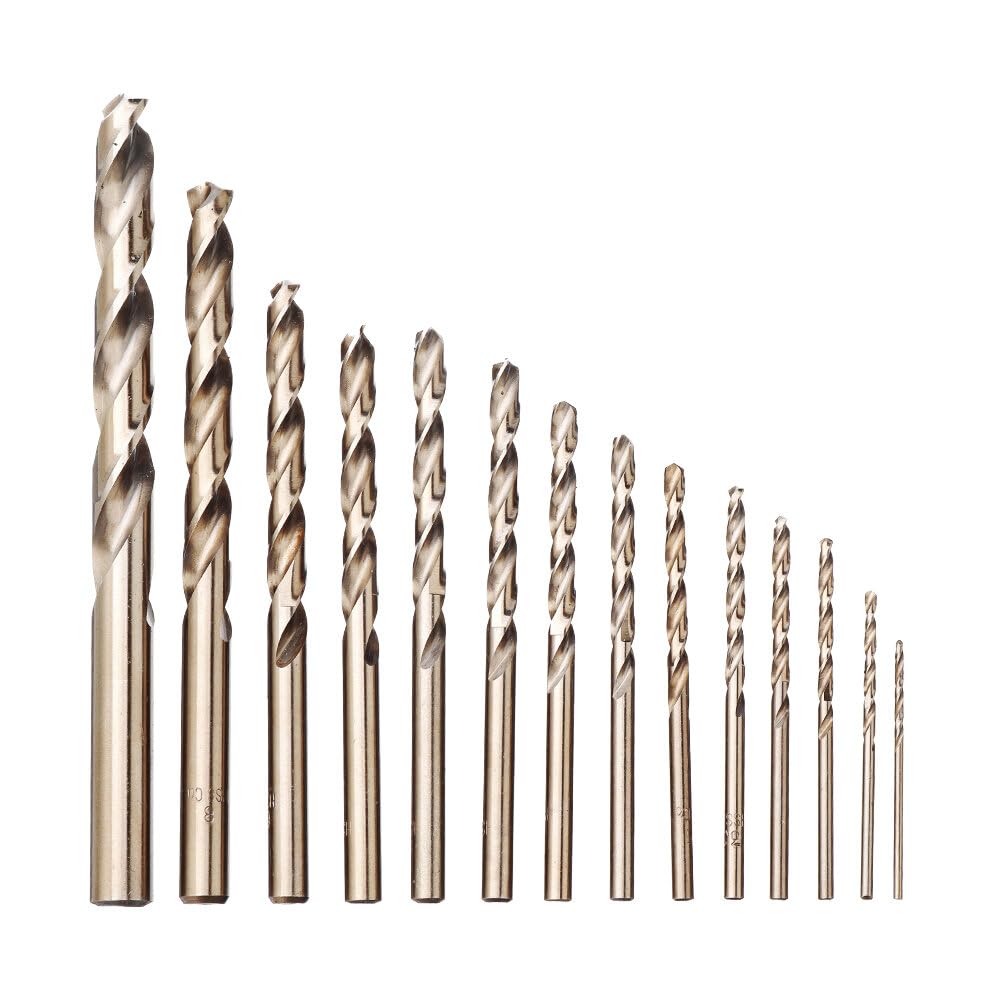 VIDOO Jeu de 99 Forets Cobalt M35 1,5-10mm HSS-Co pour Acier Inox Bois Métal