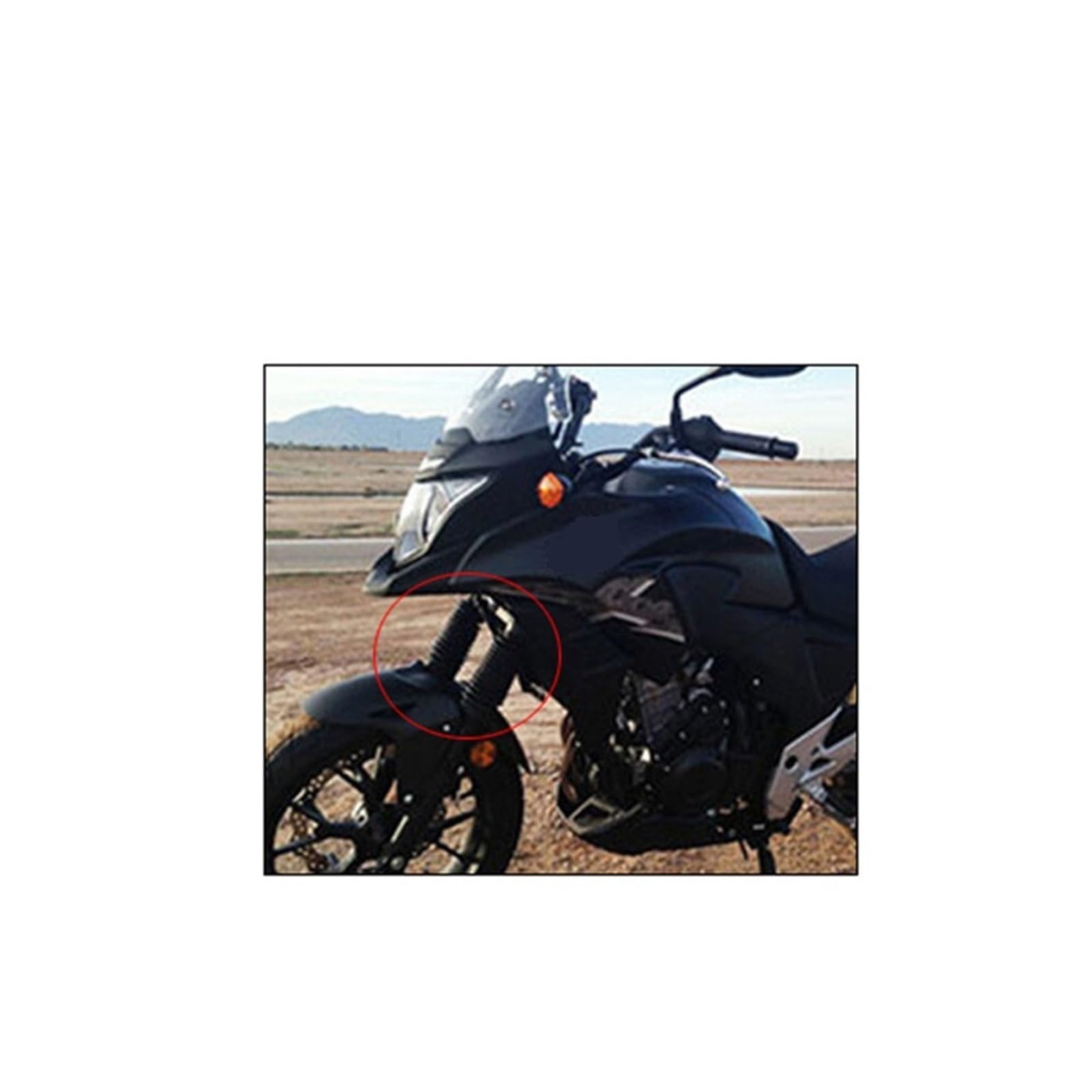 Copri Forcella Forcelle Moto Copri forcella universale per moto, ghette Gators, stivali antiurto, adatti per Honda, adatti per Suzuki, adatti per Kawasaki(Orange)