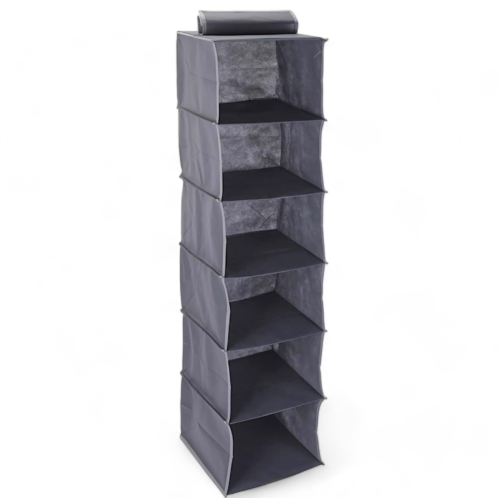 Étagère Suspendue Pliable MIJOMA 16 Compartiments - Organisateur De Garde-robe Pour Vêtements, Voyage Et Camping