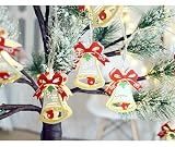 MUCHER Weihnachts-Lichterkette, 1,5 m, 10 LEDs, batteriebetrieben, Baumschmuck zum...
