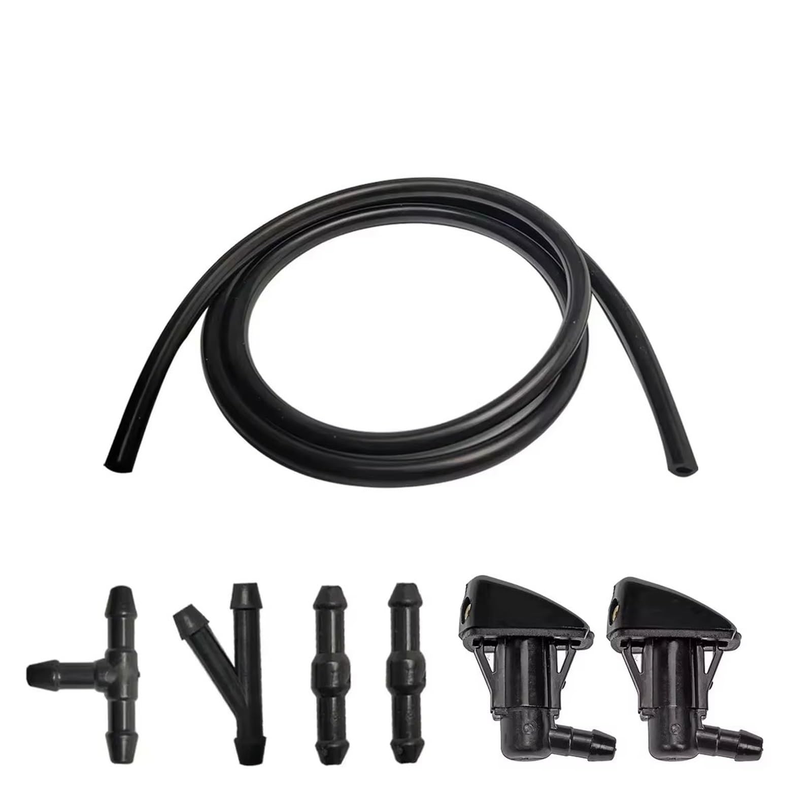 Car Windshield Sprayer Compatible with Toyota for Prius for March 2008 2009 Front Windshield Jets Washer Nozzles OEM：98630 2E500 986302E100