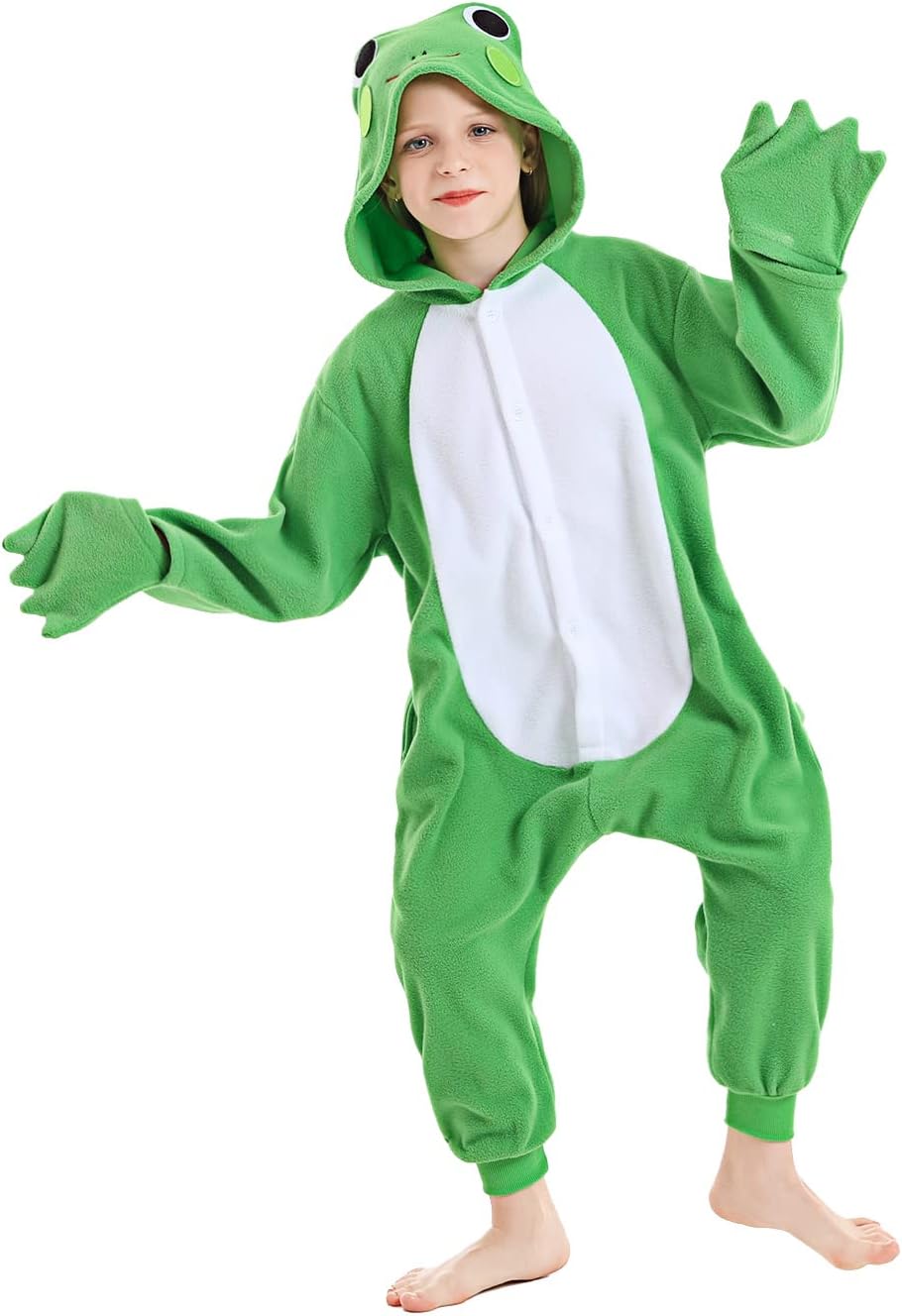 CANASOUR Polyster Halloween Kids Animal Costumes Cosplay Pajamas