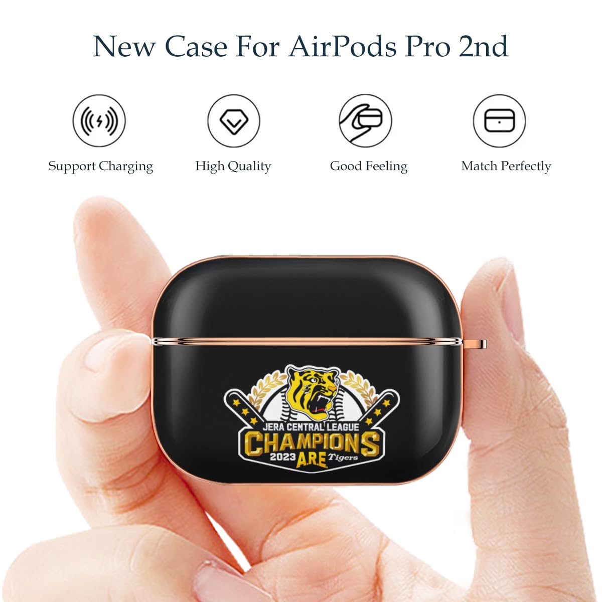 Amazon | AirPods Pro2 ケース 阪神タイガース 2023 リーグ優勝