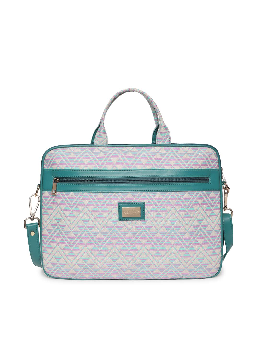 See full amazon price history chart for KLEIO Printed Jacquard Formal Unisex Laptop Bag (Olive Green - Triangle) 15 inch | Adjustable & Detachable Shoulder Strap | Spacious Bag with 2 Outer Pockets Suitable for Work, Business Trip, College KLEIO Printed Jacquard Formal Unisex Laptop Bag (Olive Green - Triangle) 15 inch | Adjustable & Detachable Shoulder Strap | Spacious Bag with 2 Outer Pockets Suitable for Work, Business Trip, College (B08D7R5M1H) Amazon Price History, Amazon Price Tracker