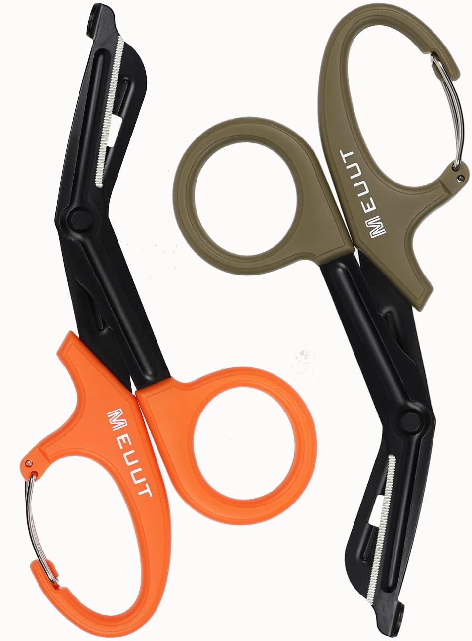 MEUUT Medical Scissors Trauma Shears with Carabiner7.5