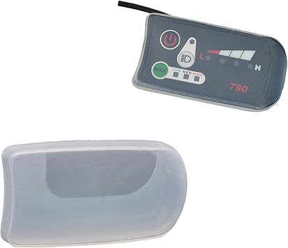 Ebike LCD Display Meter Edge Guard Silicone Cover,Rainproof Dustproof Bicycle LCD Display Meter Control Panel Silicone Protective Cover Sleeve 1